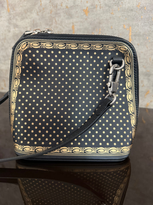 Gucci X SEGA Calfskin GUCCY Stars Mini Dome