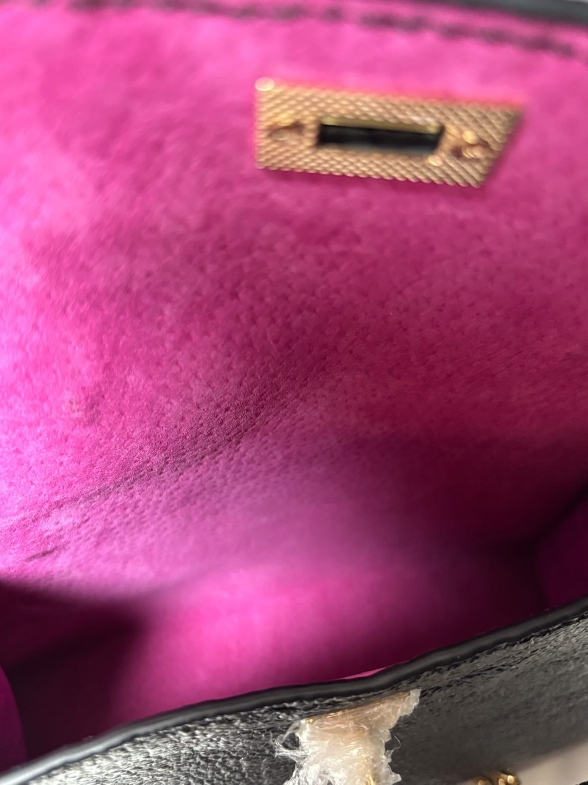 Mini Kelly Handcrafted Genuine Leather Handle Bag