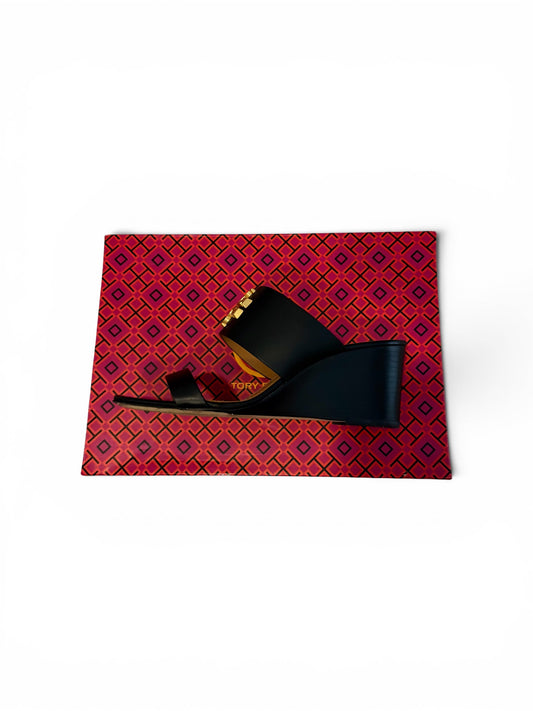 Tory Burch Everly Leather Wedge Sandal
