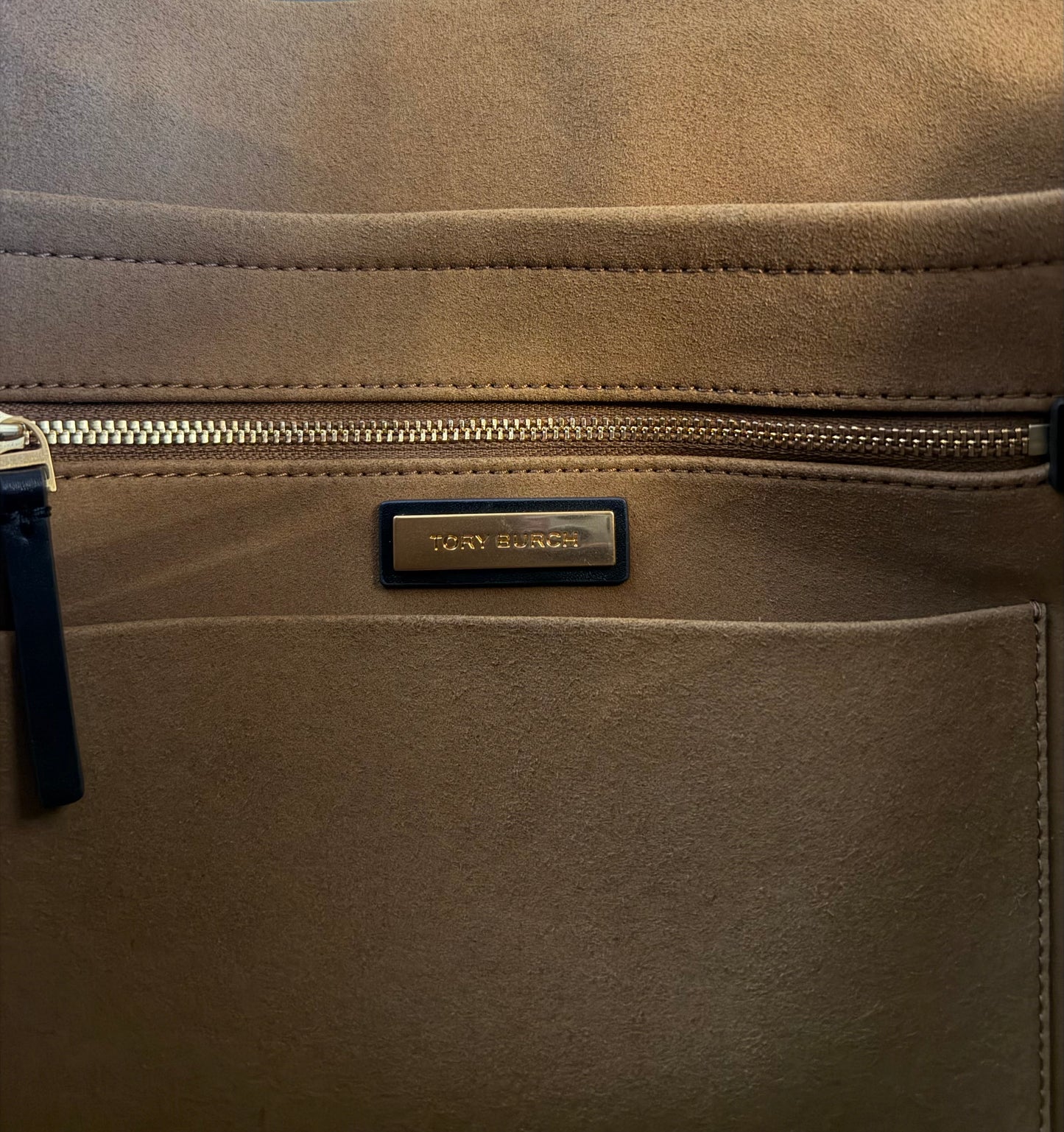 Tory Burch T Monogram Embossed Leather Tote