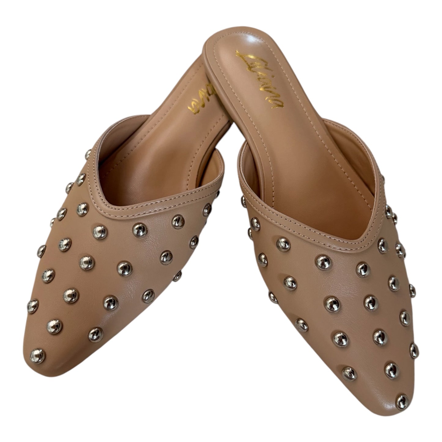 Chess Beige Mule
