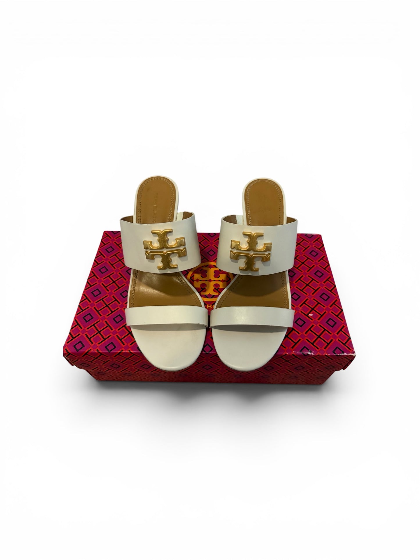 Tory Burch Everly Leather Wedge Sandal