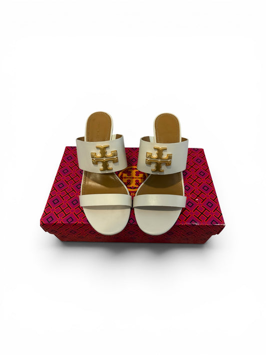 Tory Burch Everly Leather Wedge Sandal
