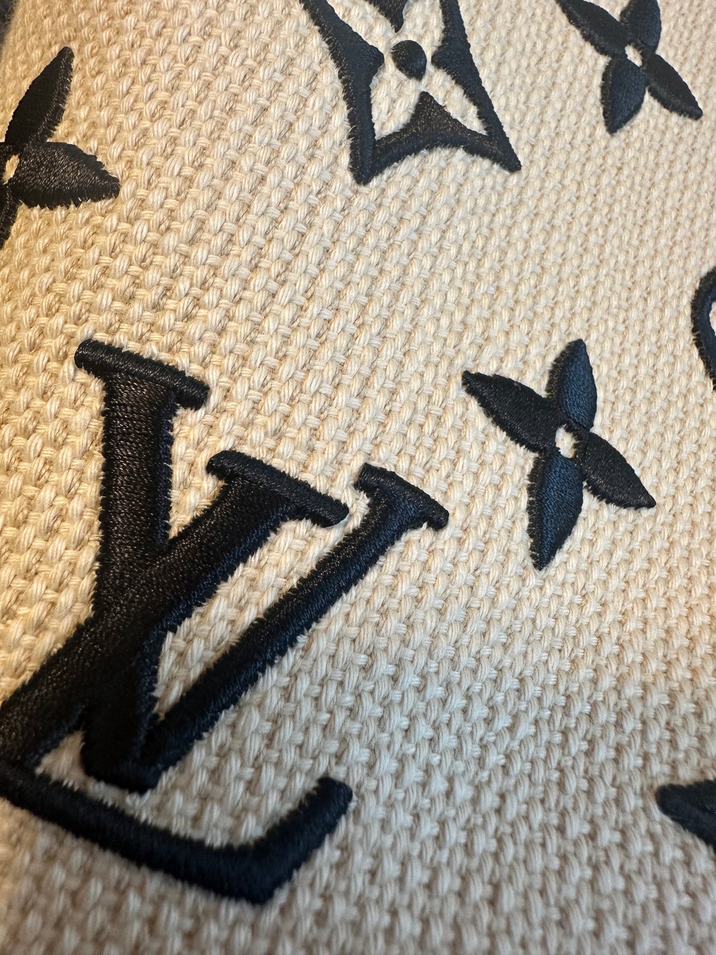 Louis Vuitton 
Monogram Raffia By The Pool Neverfull MM NM Bag W/O Pouch