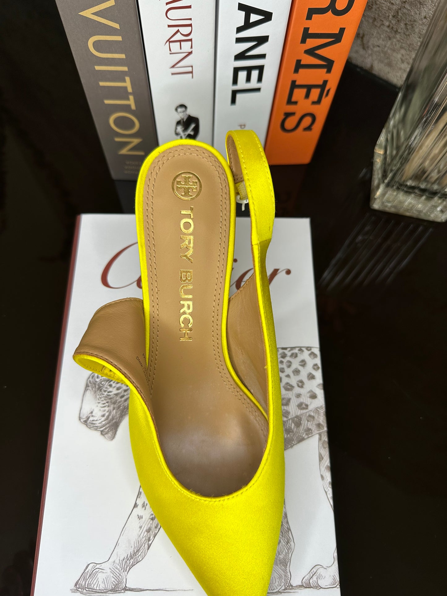 Tory Burch Sling Back Kitten heel