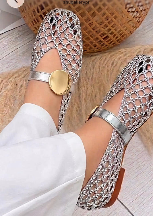 Liliana Woven Flat