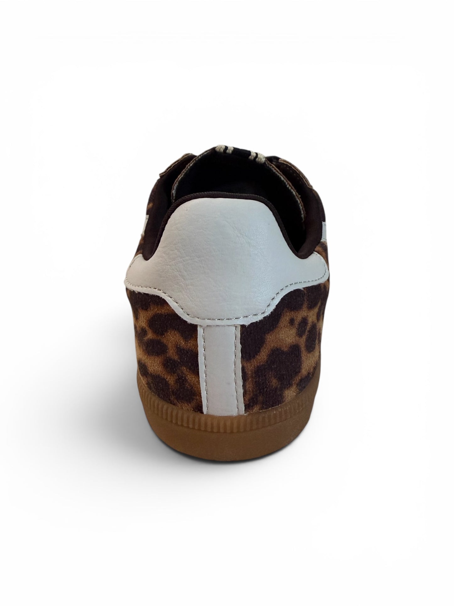 Dakkah Leopard Print Lace Up Sneaker