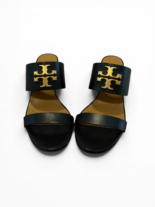 Tory Burch Everly Leather Wedge Sandal