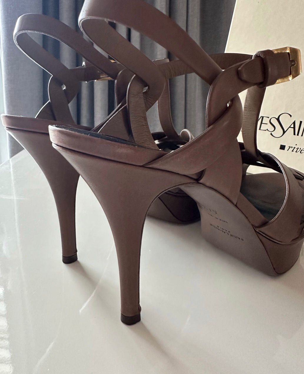 YSL Tribute Platform Sandal