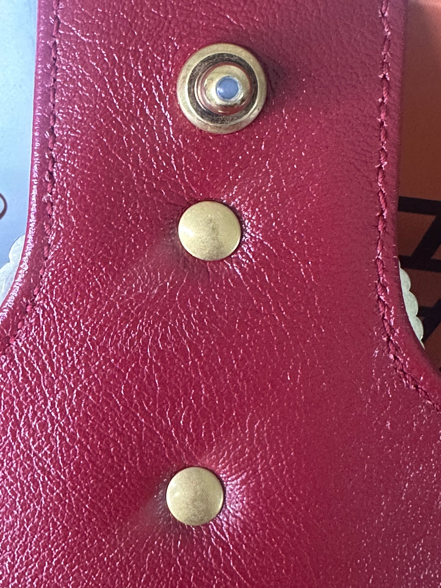Gucci Black/Red Quilted Marmont Bag