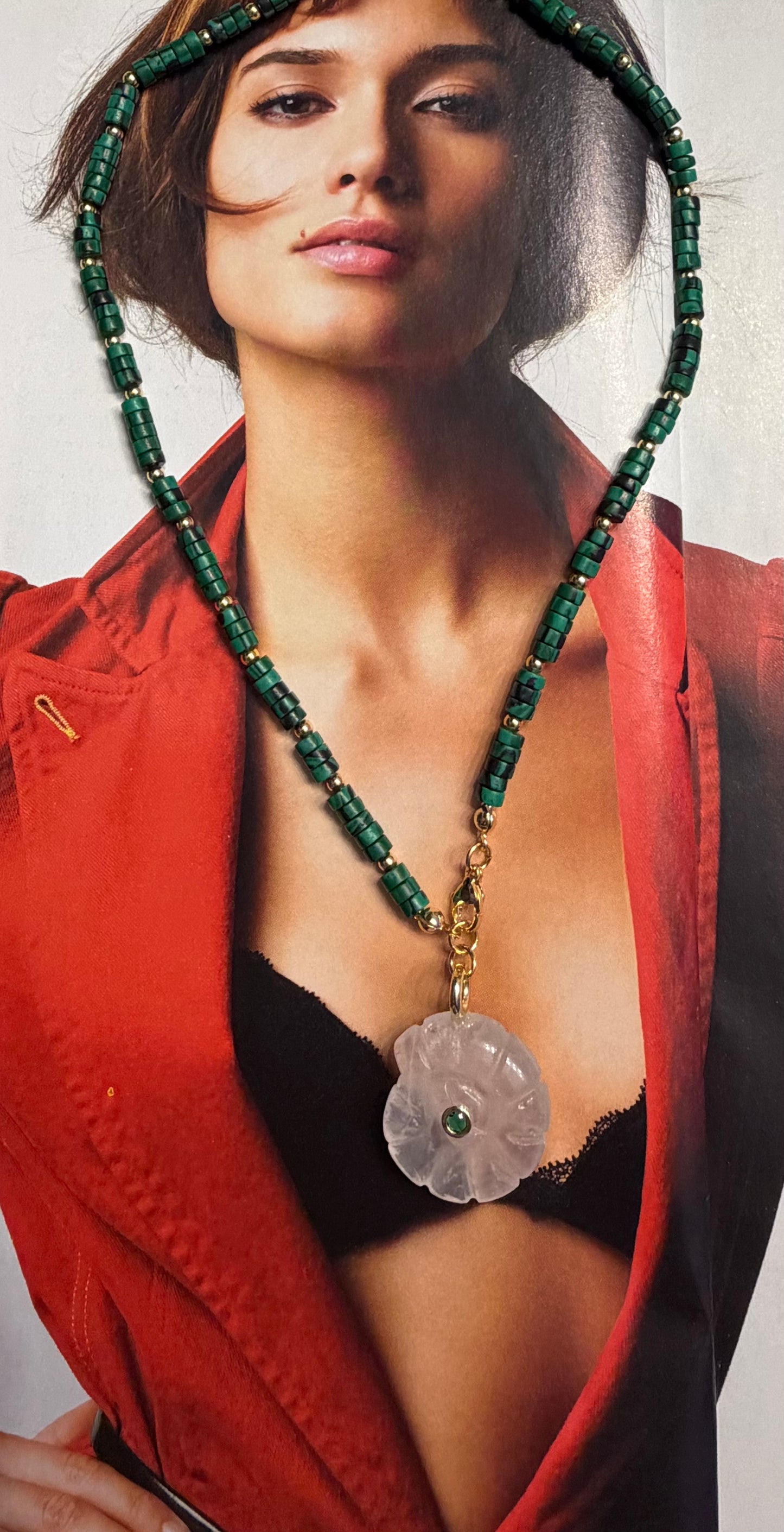 Seafoam Bloom Necklace