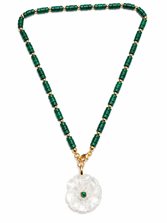 Seafoam Bloom Necklace
