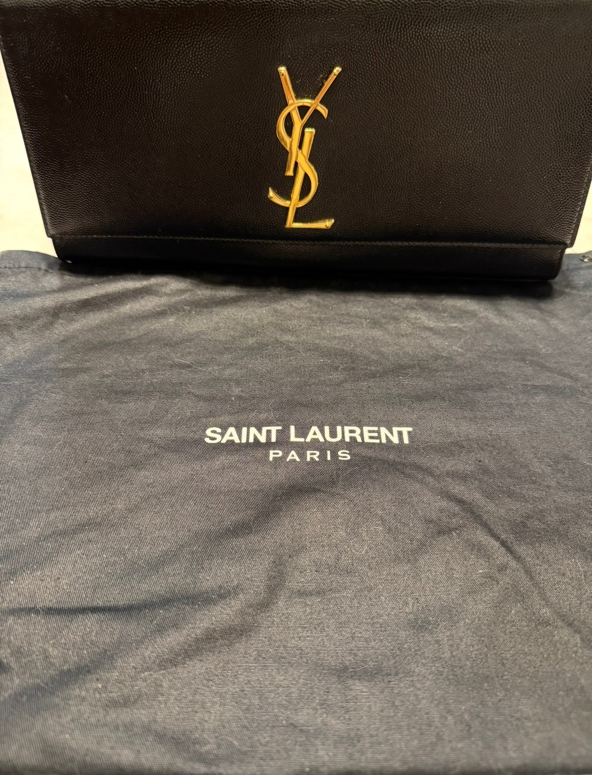YSL Monogram Cassandre Clutch